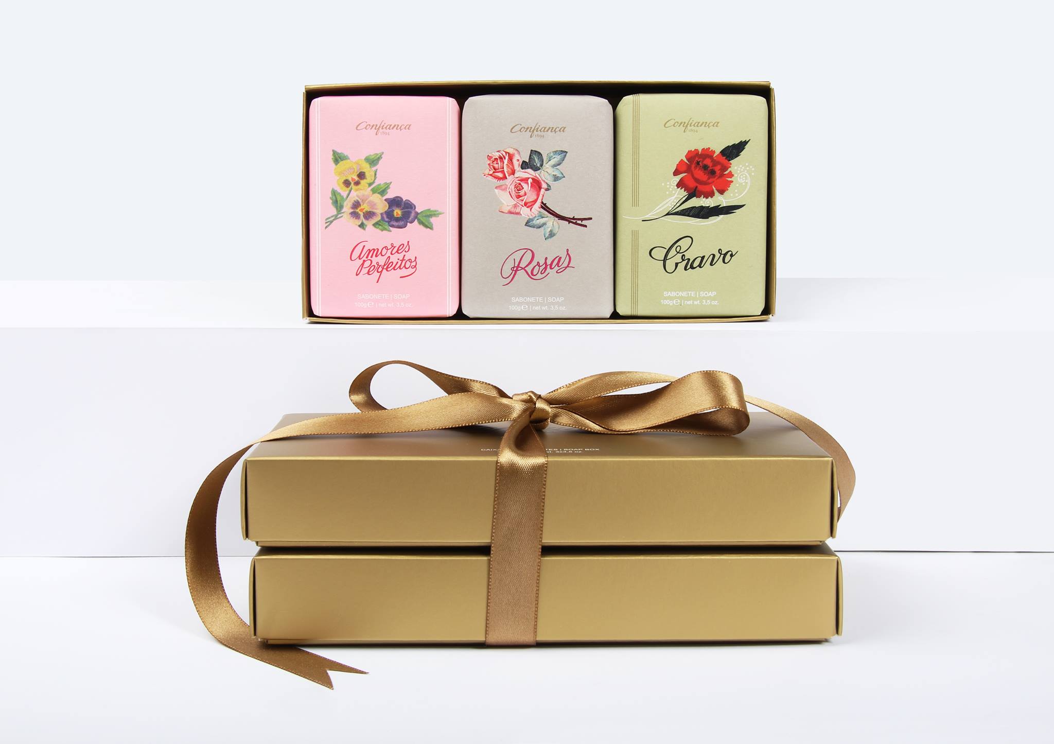 【恭菲卡Confinaca】FLORES Soap Box 經典花語香皂禮盒