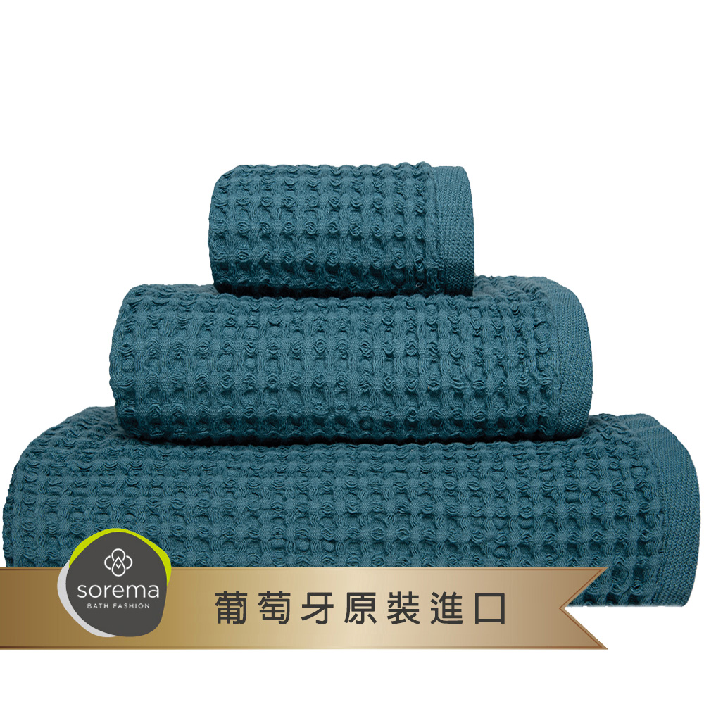 【Sorema 舒蕾馬】奢華歐風鬆餅毛浴巾-FAVO 六色可選