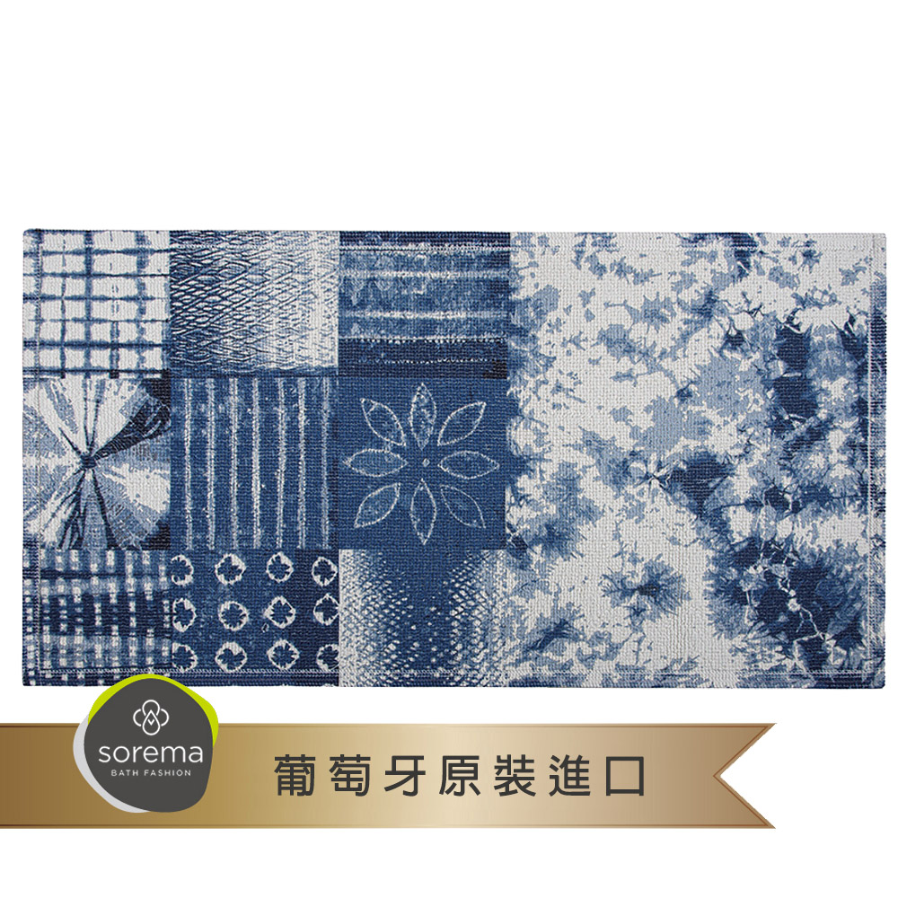 【Sorema 舒蕾馬】AZULEJO 廚房腳踏墊(兩種尺寸可選)