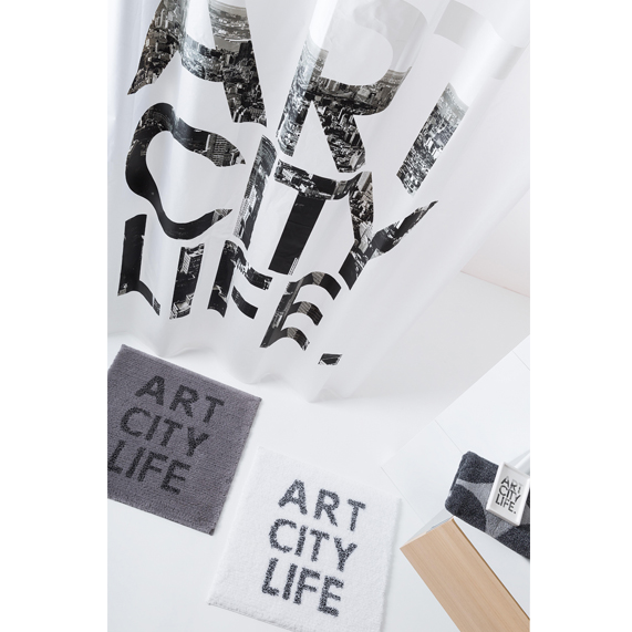 【舒蕾馬Sorema】ART CITY LIFE 腳踏墊-白